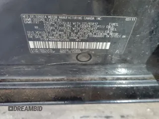 2011 Toyota RAV4 Limited with VIN 2T3DF4DV8BW126280, listed as a Copart auction lot 50345295 with 171,126 mi miles and Salvage Title. Bid and sale history available at DreamBid. Image 12.