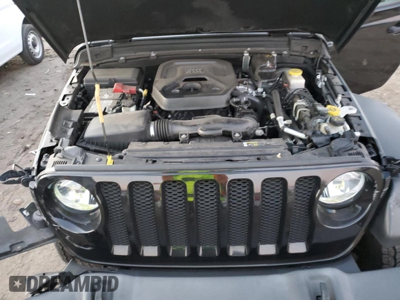 2020 Jeep Wrangler Unlimited Sport with VIN 1C4HJXDN9LW163116, listed as a Copart auction lot 82769764 with 75,092 mi miles and Salvage title. Bid and sale history available at DreamBid. Image 12.