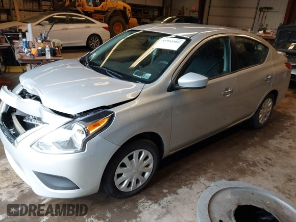2016 Nissan Versa S with VIN 3N1CN7APXGL842525, listed as a IAAI auction lot 41945982 with 124,902 mi miles. Bid and sale history available at carsss.com. Image 2.