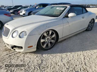 2008 Bentley Continental GT with VIN SCBDR33W88C054474, listed as a Copart auction lot 61406235 with Not provided miles and Non repairable. Bid and sale history available at DreamBid. Image 1.
