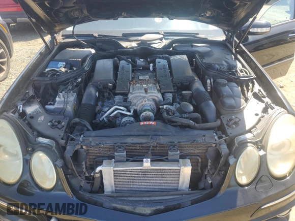 2005 Mercedes-Benz E-Class 5.5L AMG with VIN WDBUF76J85A775915, listed as a Copart auction lot 69093134 with 125,841 mi miles and Clean Title. Bid and sale history available at carsss.com. Image 11.