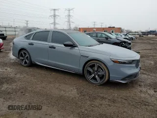 2023 Honda Accord Sport with VIN 1HGCY2F58PA005120, listed as a Copart auction lot 48235865 with 63,032 mi miles and Salvage title. Bid and sale history available at DreamBid. Image 4.