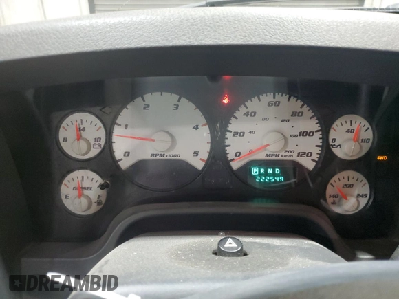 2007 Dodge Ram 2500 SLT with VIN 3D7KS28A37G824078, listed as a Copart auction lot 42977075 with 222,549 mi miles and Clean Title. Bid and sale history available at carsss.com. Image 9.