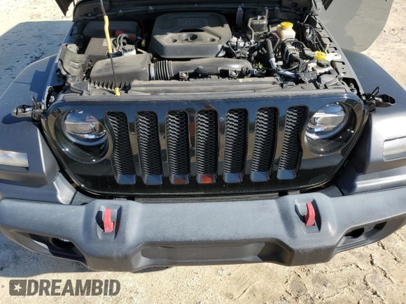 2020 Jeep Wrangler Unlimited Willys with VIN 1C4HJXDN5LW170449, listed as a Copart auction lot 49172955 with 44,073 mi miles and Non repairable. Bid and sale history available at DreamBid. Image 13.