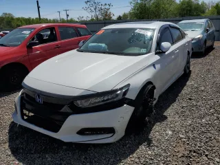 2020 Honda Accord EX-L with VIN 1HGCV1F55LA041618, listed as a Copart auction lot 54613265 with Not provided miles and Salvage title. Bid and sale history available at DreamBid. Image 1.