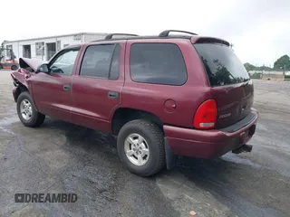 2002 Dodge Durango Sport with VIN 1B4HS38N32F206649, listed as a IAAI auction lot 40725627 with 290,822 mi miles. Bid and sale history available at carsss.com. Image 3.