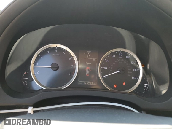 2014 Lexus IS 250 z VIN JTHCF1D21E5012941, wystawiony jako Copart lot #54509915 z przebiegiem 125 233 mil mil oraz Szkoda całkowita • Salvage title. Historia ofert i sprzedaży dostępna na DreamBid. Obrazek 9.
