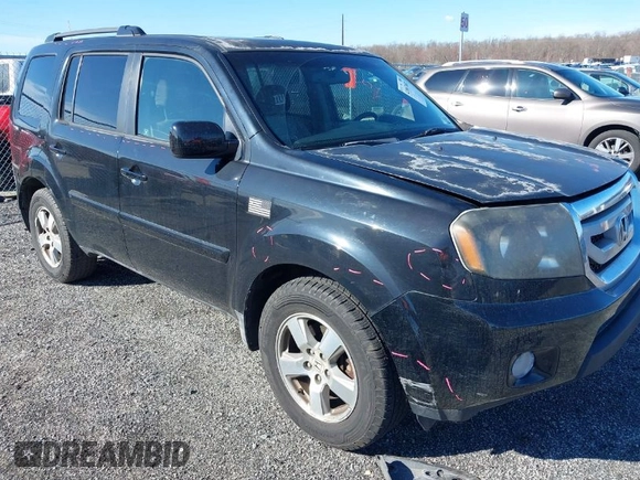2011 Honda Pilot EX-L with VIN 5FNYF4H65BB004213, listed as a IAAI auction lot 41867681 with 157,644 mi miles and . Bid and sale history available at carsss.com. Image 1.