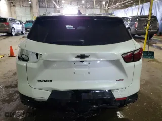 2022 Chevrolet Blazer RS with VIN 3GNKBERS8NS223740, listed as a Copart auction lot 45406235 with 20,410 mi miles and Non Repairable. Bid and sale history available at carsss.com. Image 6.