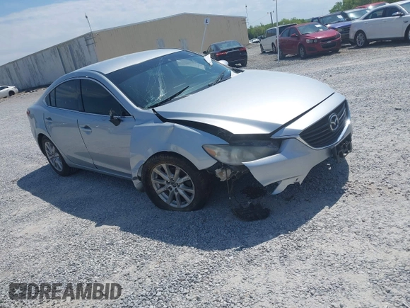 2016 Mazda 6 i Sport with VIN JM1GJ1U53G1406818, listed as a IAAI auction lot 41987697 with 160,508 mi miles and . Bid and sale history available at DreamBid. Image 1.