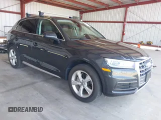 2020 Audi Q5 Premium with VIN WA1ANAFY7L2043097, listed as a IAAI auction lot 41912219 with 58,265 mi miles and . Bid and sale history available at DreamBid. Image 1.