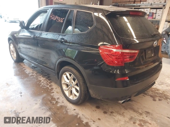 2013 BMW X3 xDrive28i with VIN 5UXWX9C54D0D00455, listed as a IAAI auction lot 42189306 with 156,704 mi miles and . Bid and sale history available at DreamBid. Image 3.
