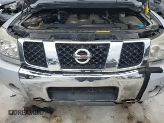 2005 Nissan Titan LE with VIN 1N6AA07B75N502911, listed as a Copart auction lot 47319305 with 208,218 mi miles and Clean Title. Bid and sale history available at carsss.com. Image 11.