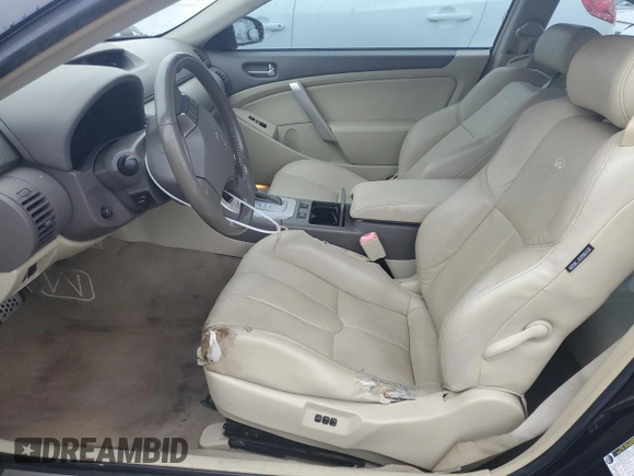 2006 Infiniti G35 Coupe with VIN JNKCV54E16M717539, listed as a Copart auction lot 82914714 with 0 mi miles and Salvage Title. Bid and sale history available at carsss.com. Image 7.