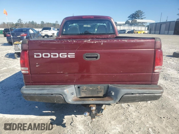 2002 Dodge Dakota with VIN 1B7FL16X62S694633, listed as a Copart auction lot 86515034 with 270,483 mi miles and Salvage Title. Bid and sale history available at carsss.com. Image 6.