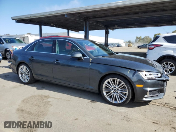 2019 Audi A4 Premium Plus z VIN WAUHMAF46KA107832, wystawiony jako Copart lot #46549125 z przebiegiem 36 127 mil mil oraz Szkoda całkowita • Salvage title. Historia ofert i sprzedaży dostępna na DreamBid. Obrazek 4.