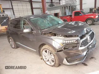 2021 Acura RDX w/Advance Package with VIN 5J8TC2H76ML031020, listed as a IAAI auction lot 41282562 with 35,454 mi miles. Bid and sale history available at carsss.com. Image 1.