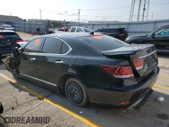 2017 Lexus LS 460 z VIN JTHCL5EF7H5029023, wystawiony jako Copart lot #62586564 z przebiegiem Nie podano mil oraz Czysty tytuł • Clean title. Historia ofert i sprzedaży dostępna na DreamBid. Obrazek 2.