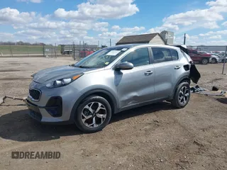 2021 Kia Sportage LX with VIN KNDPM3AC5M7894507, listed as a IAAI auction lot 41885913 with 92,035 mi miles. Bid and sale history available at carsss.com. Image 16.