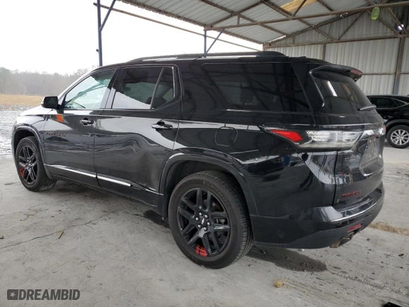 2018 Chevrolet Traverse Premier with VIN 1GNERKKW2JJ249332, listed as a Copart auction lot 44686335 with 134,748 mi miles and Salvage Title. Bid and sale history available at carsss.com. Image 2.