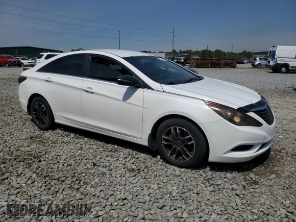 2011 Hyundai Sonata GLS with VIN 5NPEB4ACXBH127022, listed as a Copart auction lot 50776775 with 203,356 mi miles and Salvage Title. Bid and sale history available at DreamBid. Image 4.