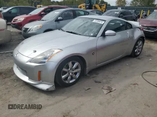 2003 Nissan 350Z with VIN JN1AZ34D73T103916, listed as a Copart auction lot 73709474 with 126,353 mi miles and Salvage Title. Bid and sale history available at carsss.com. Image 1.