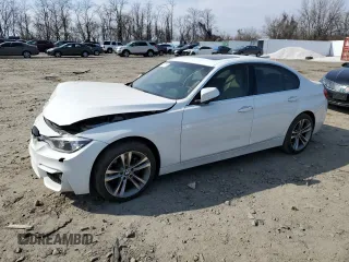 2018 BMW 3 Series 330i with VIN WBA8B9C5XJEE82795, listed as a Copart auction lot 47459715 with 54,136 mi miles and Salvage title. Bid and sale history available at DreamBid. Image 1.
