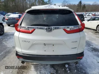 2017 Honda CR-V Touring with VIN 5J6RW2H90HL051779, listed as a Copart auction lot 45591765 with 89,306 mi miles and Salvage Title. Bid and sale history available at carsss.com. Image 6.
