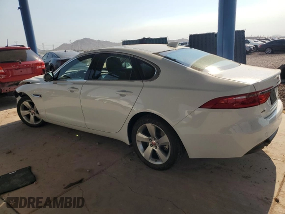 2018 Jaguar XF 25t with VIN SAJBR4FX8JCY69487, listed as a Copart auction lot 62713694 with 62,598 mi miles and Salvage Title. Bid and sale history available at carsss.com. Image 2.