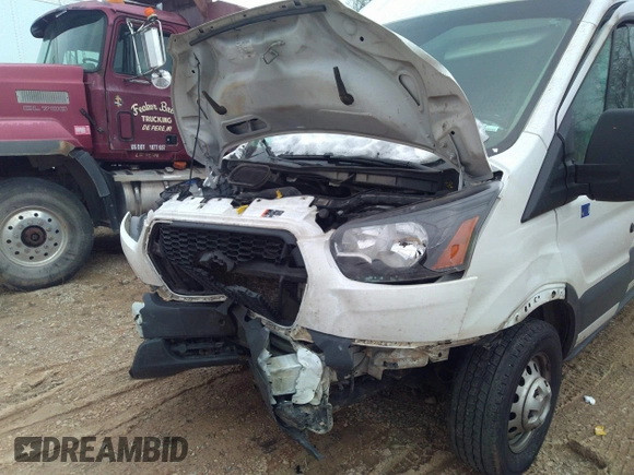 2022 Ford Transit Cargo with VIN 1FTBR3U84NKA63761, listed as a IAAI auction lot 41100280 with 90,993 mi miles and . Bid and sale history available at DreamBid. Image 12.