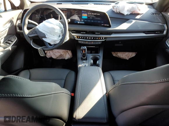 2025 Cadillac XT4 FWD Premium Luxury with VIN 1GYFZCR45SF115517, listed as a Copart auction lot 83263184 with 2,328 mi miles and Salvage title. Bid and sale history available at DreamBid. Image 8.