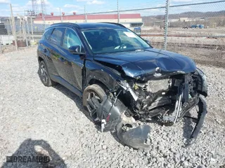 2022 Hyundai Tucson Hybrid SEL Convenience with VIN KM8JFCA16NU054281, listed as a IAAI auction lot 41881988 with 49,287 mi miles. Bid and sale history available at carsss.com. Image 1.