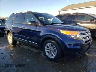 2011 Ford Explorer XLT with VIN 1FMHK7D85BGA45611, listed as a Copart auction lot 45983875 with 154,605 mi miles and Salvage Title. Bid and sale history available at carsss.com. Image 4.
