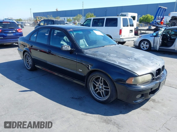 2003 BMW 5 Series 540i with VIN WBADN634X3GN88955, listed as a IAAI auction lot 42610259 with 169,837 mi miles and . Bid and sale history available at DreamBid. Image 1.