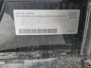 2005 Audi A4 1.8T SE with VIN WAULC68EX5A087184, listed as a Copart auction lot 85869944 with 169,025 mi miles and Salvage Title. Bid and sale history available at carsss.com. Image 12.