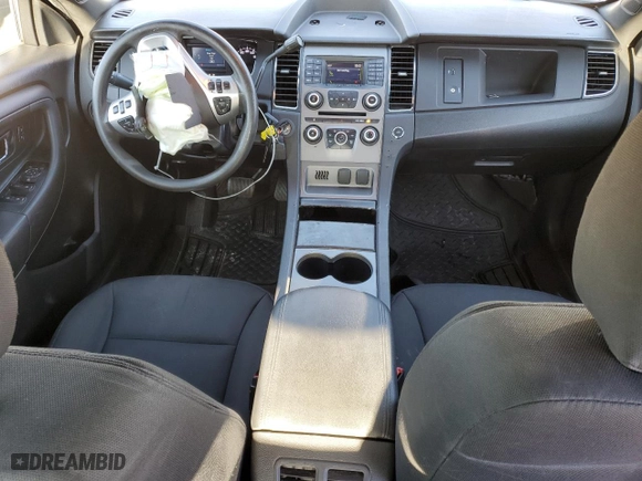 2019 Ford Police Interceptor Sedan with VIN 1FAHP2MK0KG113355, listed as a Copart auction lot 46108285 with 100,416 mi miles and Salvage Title. Bid and sale history available at carsss.com. Image 8.