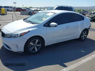 2018 Kia Forte LX with VIN 3KPFL4A71JE224522, listed as a IAAI auction lot 42136006 with 119,298 mi miles. Bid and sale history available at carsss.com. Image 2.
