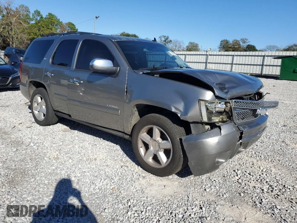 2008 Chevrolet Tahoe 1LT with VIN 1GNFC13J38R122636, listed as a Copart auction lot 86992094 with 236,601 mi miles and Salvage title. Bid and sale history available at DreamBid. Image 4.