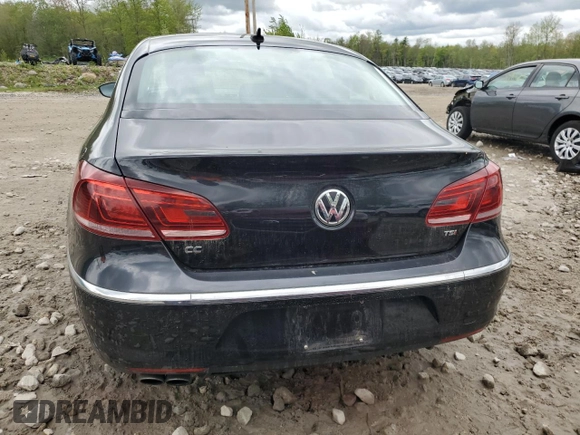 2016 Volkswagen CC Sport with VIN WVWBP7AN9GE518595, listed as a Copart auction lot 55173534 with 88,065 mi miles and Salvage Title. Bid and sale history available at carsss.com. Image 6.