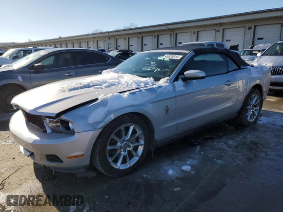 2010 Ford Mustang V6 with VIN 1ZVBP8EN5A5180939, listed as a Copart auction lot 46020915 with 190,797 mi miles and Salvage Title. Bid and sale history available at carsss.com. Image 1.