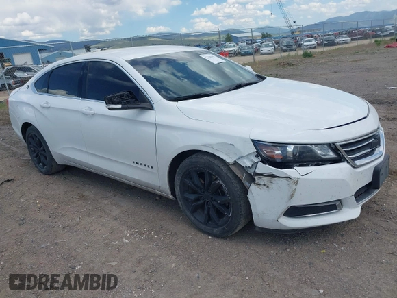 2017 Chevrolet Impala LT with VIN 2G1105S37H9160198, listed as a IAAI auction lot 42358411 with 206,289 mi miles and . Bid and sale history available at DreamBid. Image 1.