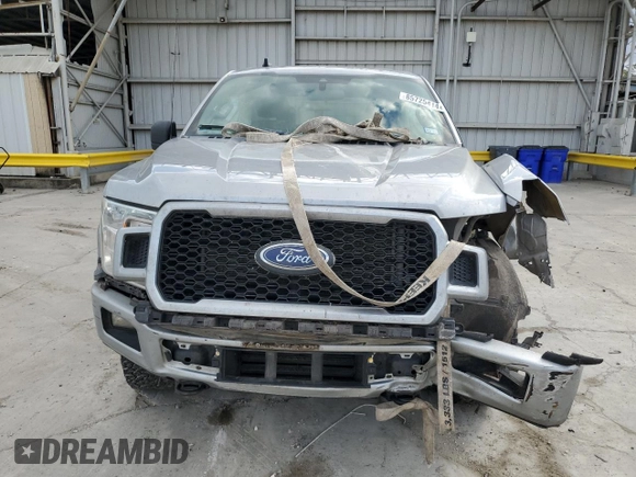 2020 Ford F-150 XL with VIN 1FTEW1EP0LKF37251, listed as a Copart auction lot 85725414 with 254,871 mi miles and Salvage Title. Bid and sale history available at carsss.com. Image 5.