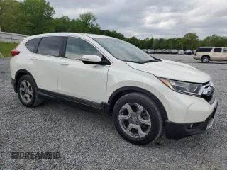 2017 Honda CR-V EX-L with VIN 2HKRW1H81HH516064, listed as a Copart auction lot 53435025 with 110,621 mi miles and Salvage Title. Bid and sale history available at carsss.com. Image 4.