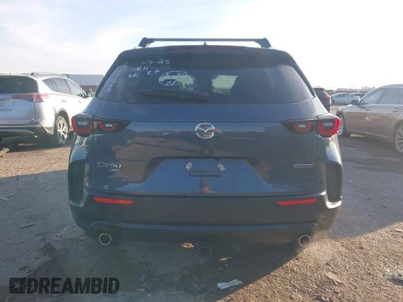 2024 Mazda CX-50 S Premium with VIN 7MMVABDM1RN201756, listed as a IAAI auction lot 41282874 with 2,019 mi miles and . Bid and sale history available at DreamBid. Image 17.