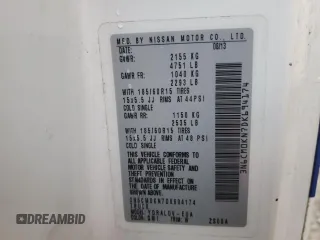 2013 Nissan NV200 SV с VIN 3N6CM0KN7DK694174, выставлен на аукционе Copart как лот 50357565 с пробегом 131 356 миль миль и Чистый • Clean title. История ставок и продаж доступна на DreamBid. Изображение 13.