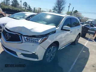 2019 Acura MDX w/Technology Pkg with VIN 5J8YD3H58KL009251, listed as a IAAI auction lot 41770589 with 19,693 mi miles. Bid and sale history available at carsss.com. Image 17.