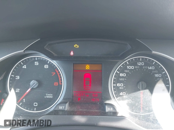 2012 Audi A4 Premium Plus с VIN WAUFFAFL2CN012462, выставлен на аукционе IAAI как лот 42084553 с пробегом 113 271 миль миль и . История ставок и продаж доступна на DreamBid. Изображение 7.