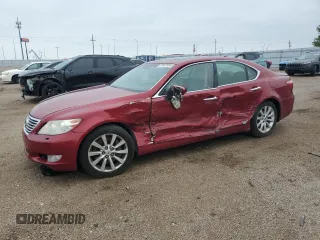 2011 Lexus LS 460 с VIN JTHCL5EF6B5012415, выставлен на аукционе Copart как лот 57467955 с пробегом Не указан миль и Списание • Salvage title. История ставок и продаж доступна на DreamBid. Изображение 1.