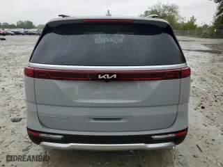 2022 Kia Carnival SX with VIN KNDNE5H37N6066343, listed as a Copart auction lot 73067054 with 18,825 mi miles and Salvage Title. Bid and sale history available at carsss.com. Image 6.