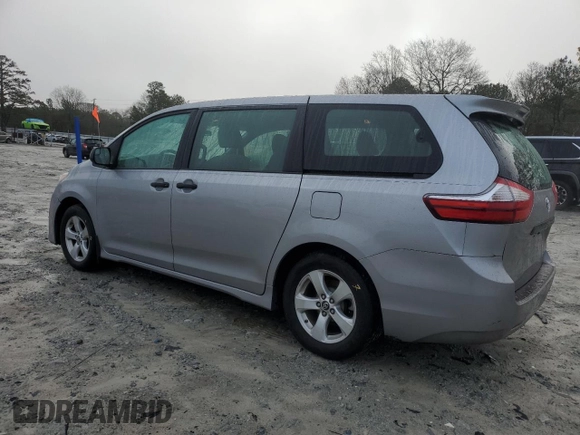 2018 Toyota Sienna L с VIN 5TDZZ3DC0JS926500, выставлен на аукционе Copart как лот 45276025 с пробегом 185 907 миль миль и Списание • Salvage title. История ставок и продаж доступна на DreamBid. Изображение 2.